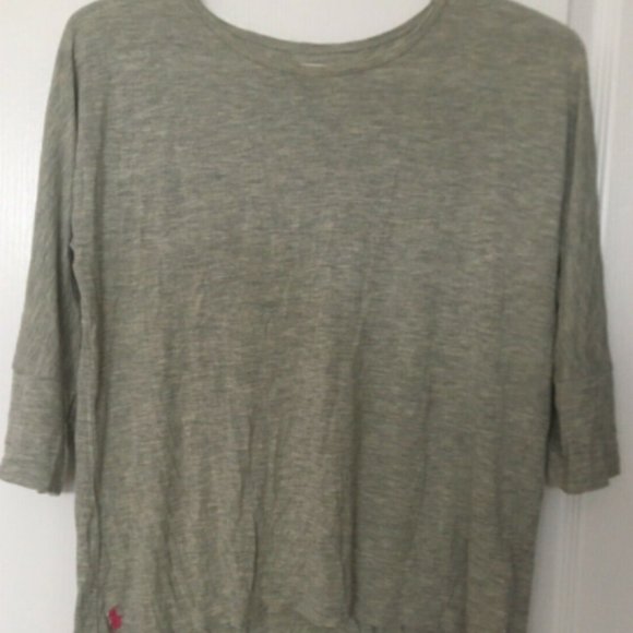 Polo Ralph Lauren Girls Gray Top XL (16) Size - Picture 1 of 4